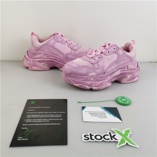 Balenciaga Triple S Sneaker Pink Faded   524039 W3CN3 5000