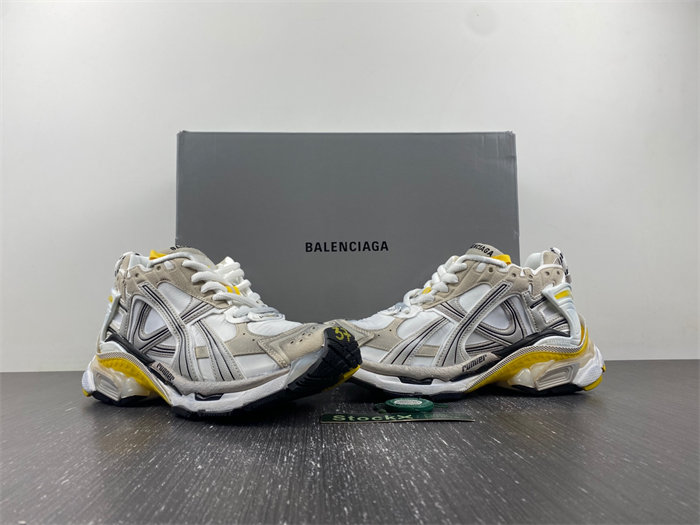 Balenciaga Track White Yellow Grey 772767-W3RNY-91790