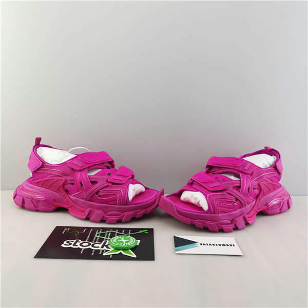 Balenciaga Wmns Track Sandal Rose Bubble Gum   617543 W2CC1 5213