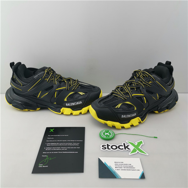 Balenciaga Track Sneaker Black/Yellow   542023 W3AC1 1070