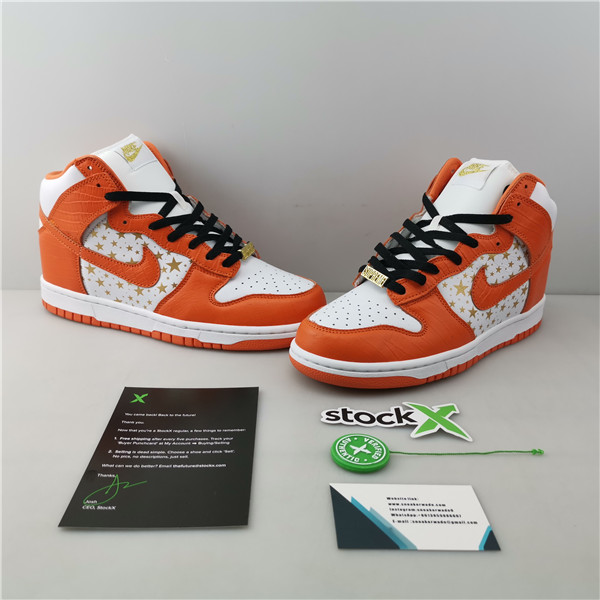 Nike SB Dunk High Supreme Orange  307385-181