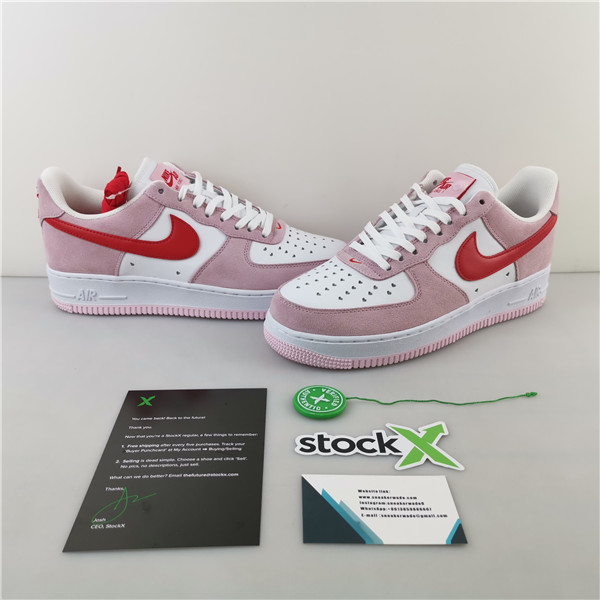 Nike Air Force 1 07 QS Valentine's Day Love Letter - DD3384-600