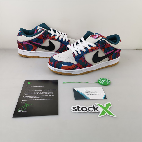 NIKE SB DUNK LOW PRO PARRA ABSTRACT ART (2021)   DH7695-600