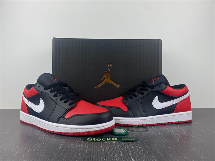 Air Jordan 1 Low “Alternate Bred Toe” 553558-066