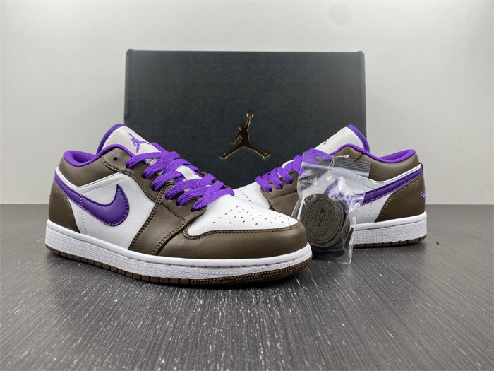Jordan 1 Low Purple Mocha 553558-215