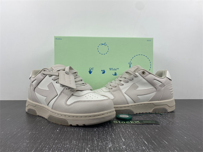 OFF-WHITE Out Of Office "OOO" Low Nude White OWIA259S21LEA0010161
