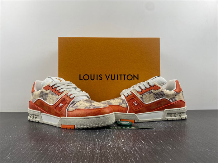 Louis Vuitton LV trainer Orange 1AC58B