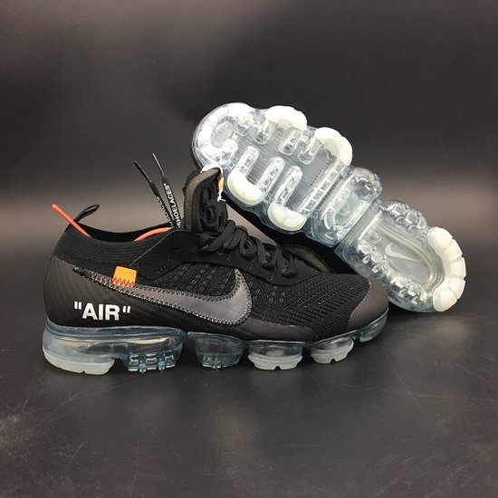 2nd Vapormax Nike Air Off White FX Black (Blue Lace)