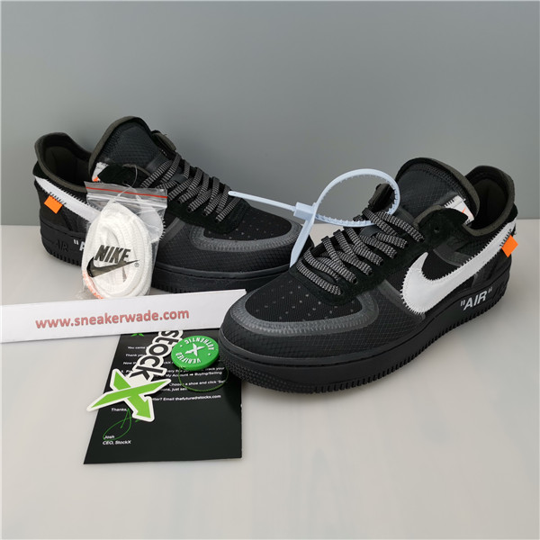Air Force 1 Low Off-White Black White  AO4606-001