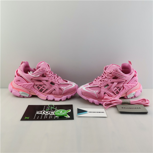 Balenciaga Track.2 Sneaker Tissu Hola-MP P327 FMW/TISSU  PINK   568615 W2GN5 5816