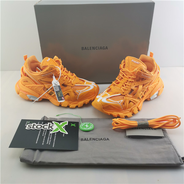 Balenciaga Track.2 Open Sneaker Tissu Hoi.A-MP P327 FMW/TISSU H Orange  568615 W2GN5 5817