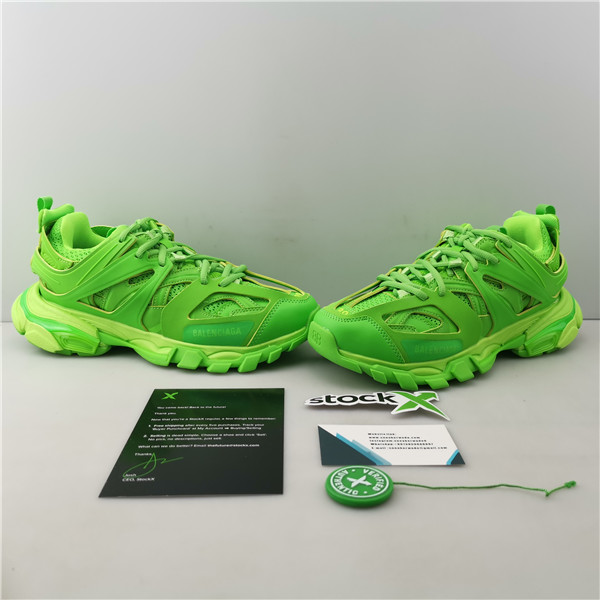 Balenciaga Track Sneaker Fluo Green   542436 W3AB1 3801