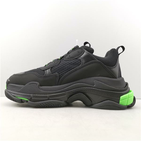 Balenciaga Track.2 Open Sneaker Black And Green   524039 W2PW1 4881